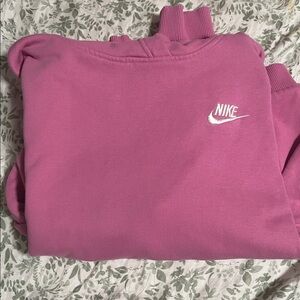 Pink Nike Hoodie Kids XL Or Women’s Petite Small